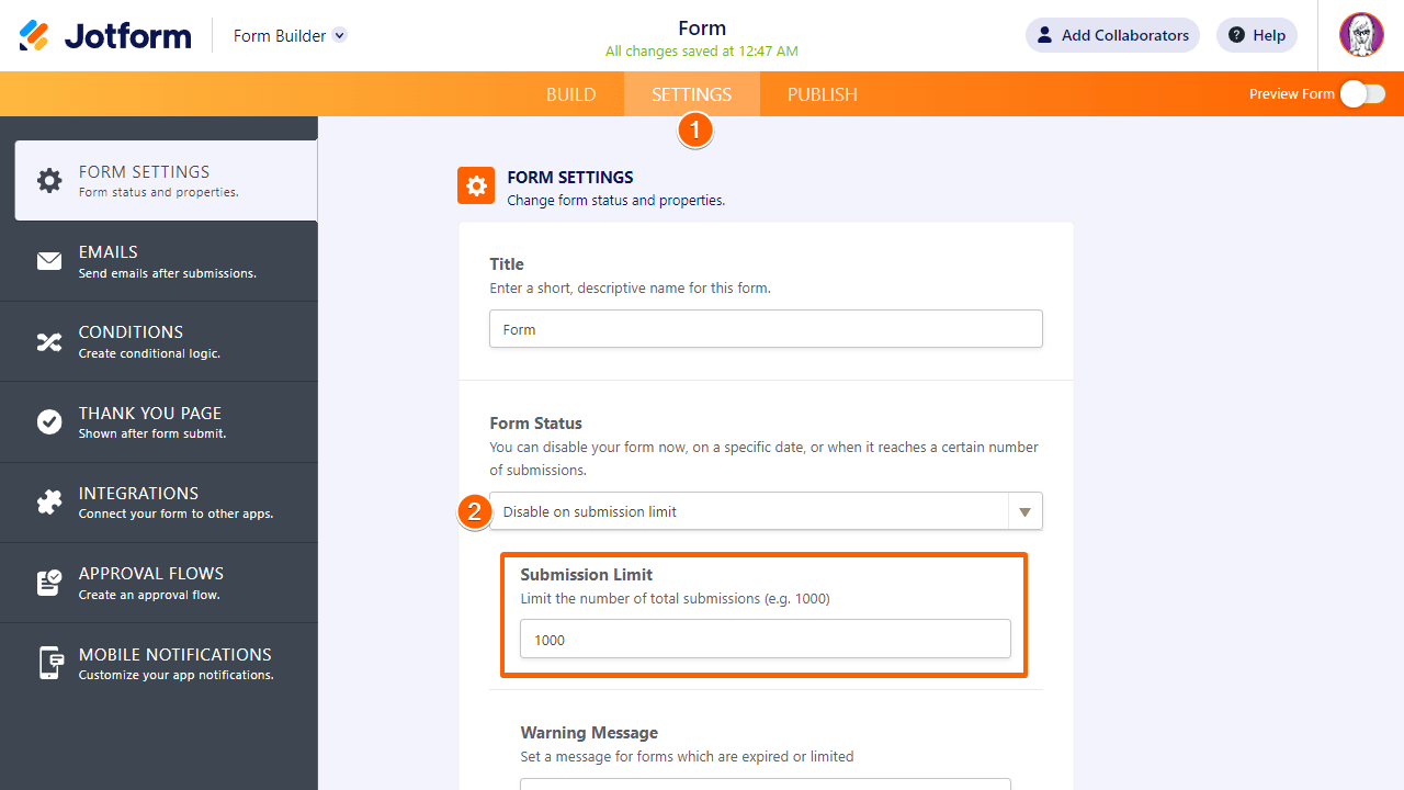 form-builder-disable-on-submission-limit-min
