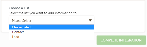 zoho integration