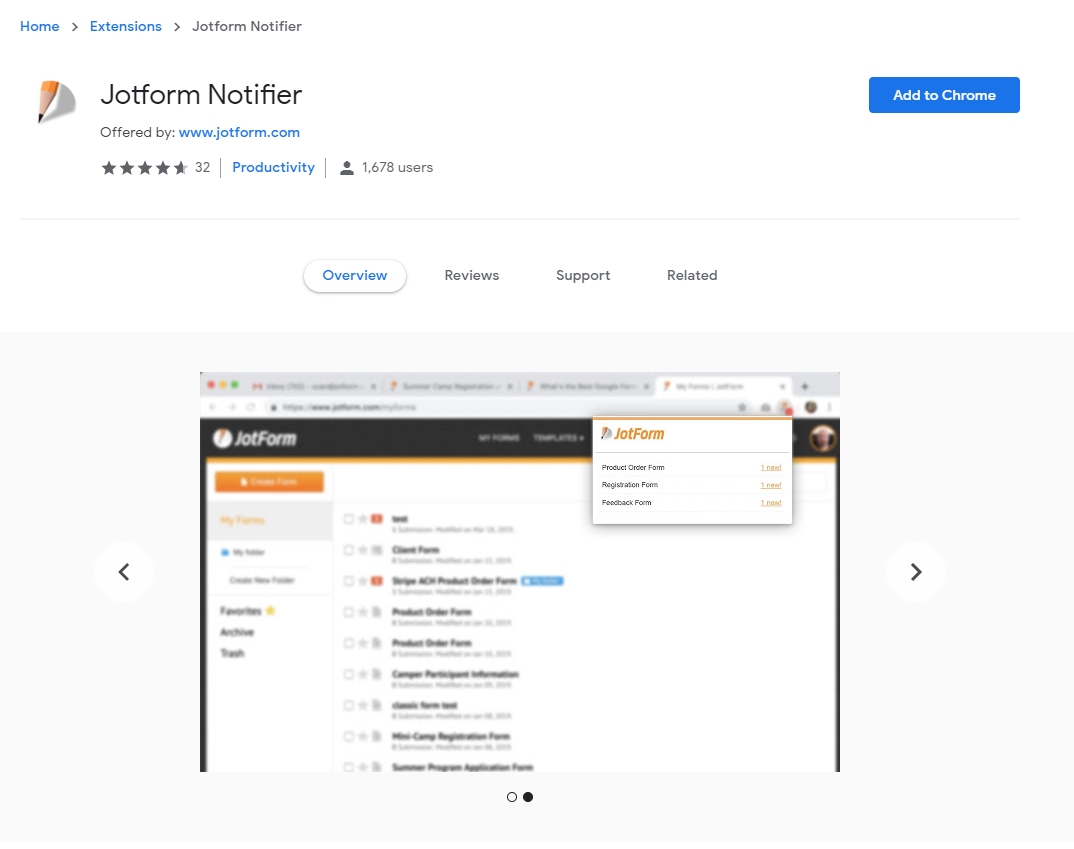 Chrome Instant Notifier Alerts You Of Form Submissions Image-1