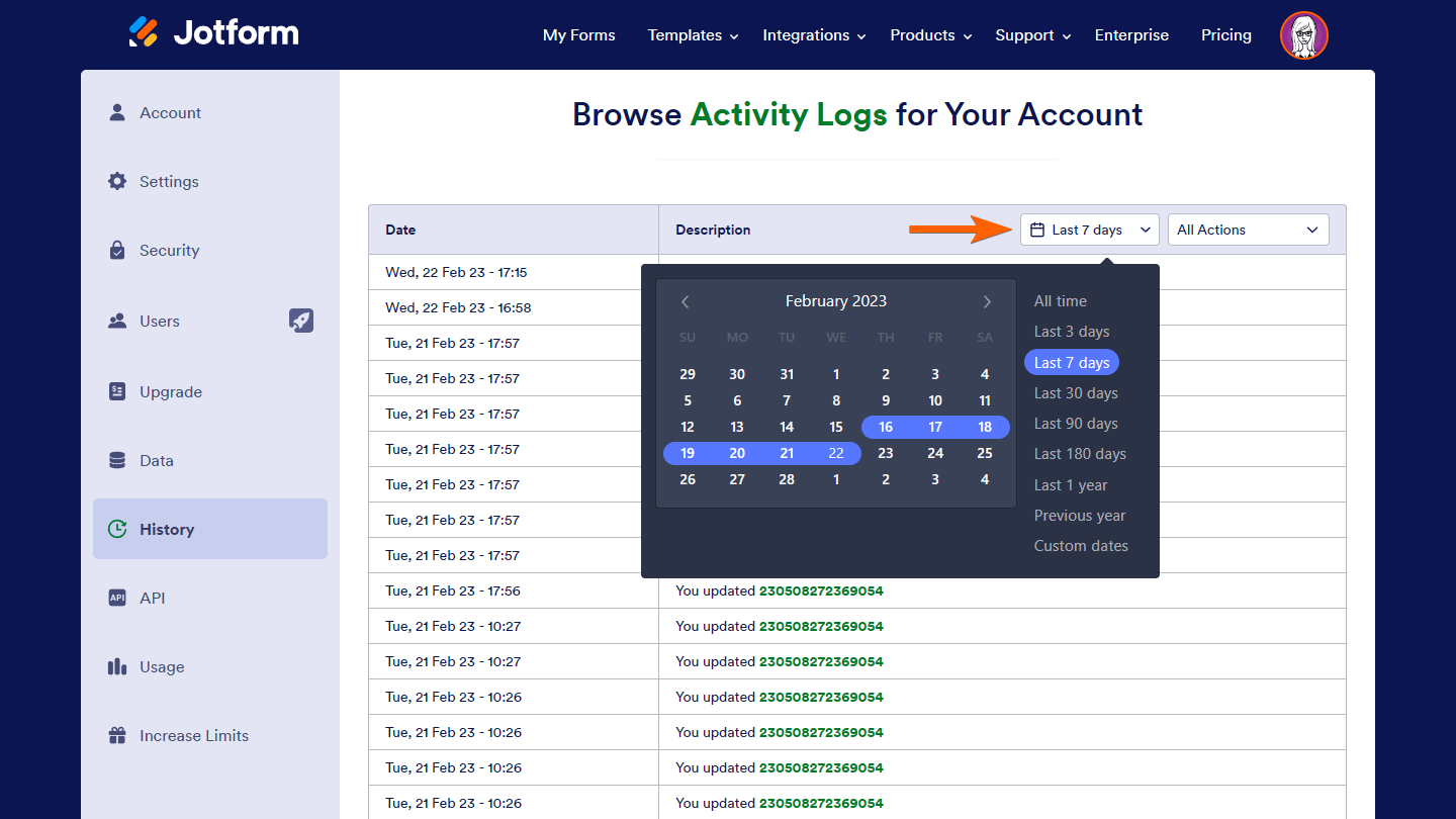 Cara Melihat Log Email Formulir Anda Image-1