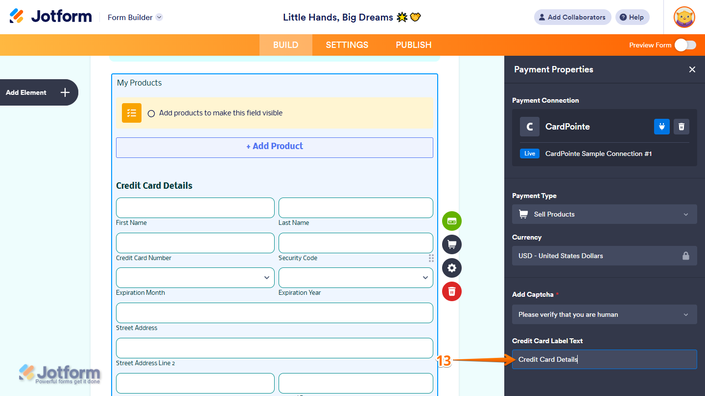 How to Integrate Your Form With CardPointe (CardConnect) Image-18