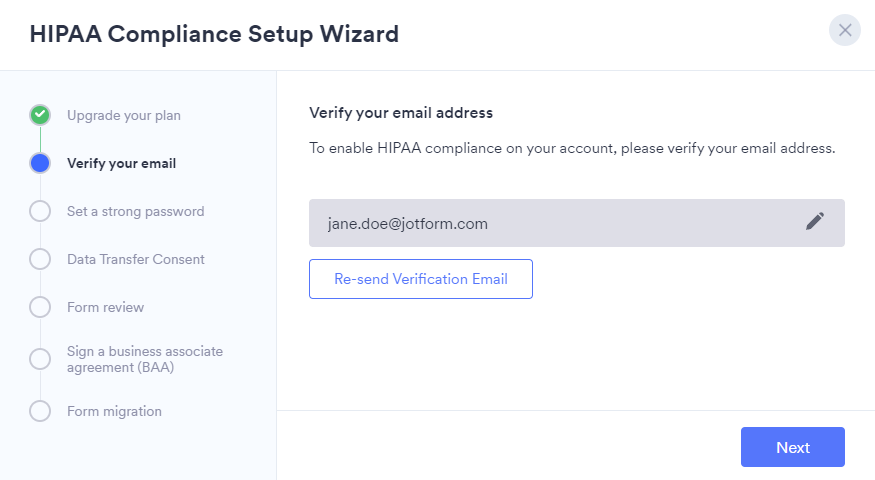 hipaa-compliance-wizard-verify-email-min