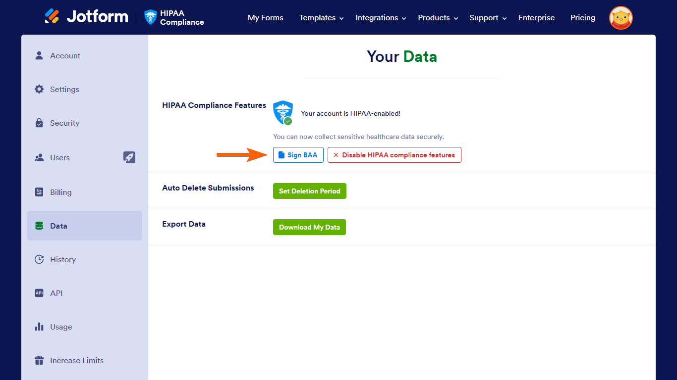 How to Receive a BAA for Your HIPAA Account Image-1