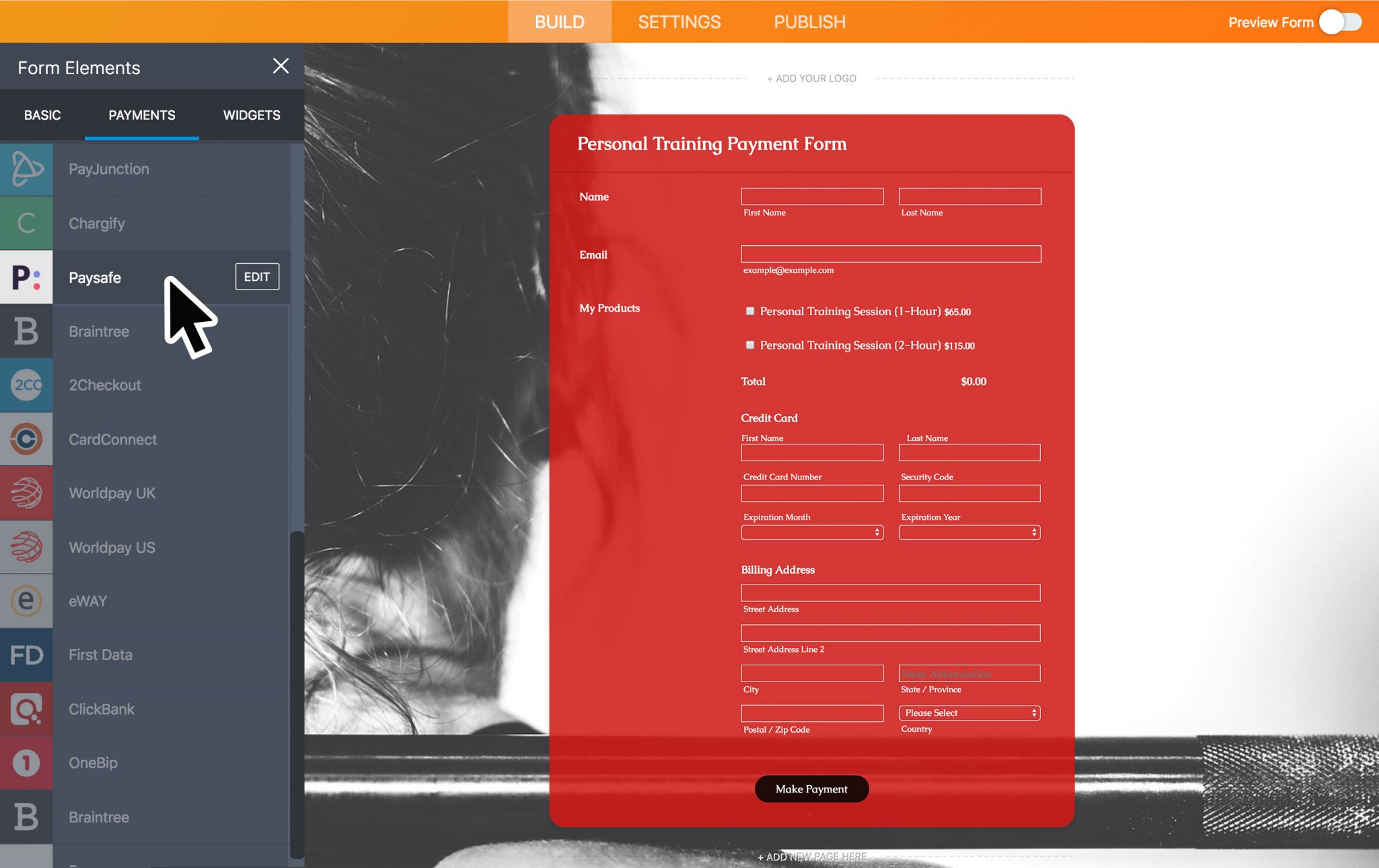 New Integration: Accept Online Payments with Paysafe and Jotform Image-1