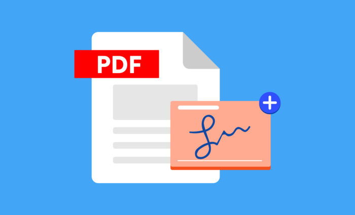 Wie Sie eine Unterschrift zu einer PDF-Datei hinzufügen