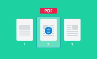 How to delete pages from PDF file