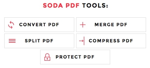 Soda PDF Tools