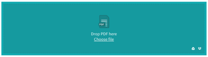 Delete by Sodapdf, choose file