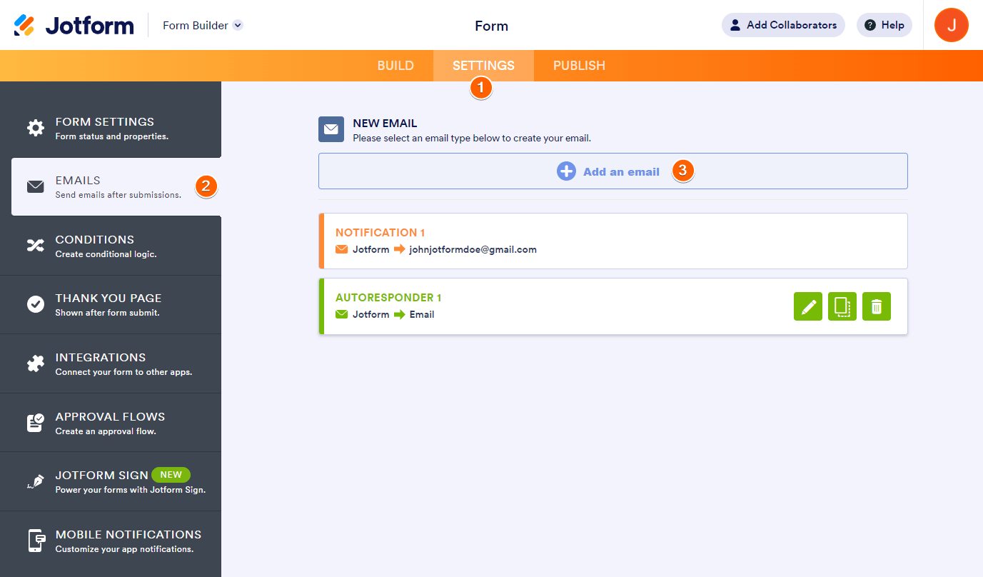 jotform-edit-autoresponder-email