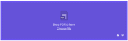 Elegir archivo para fusionar, SmallPDF