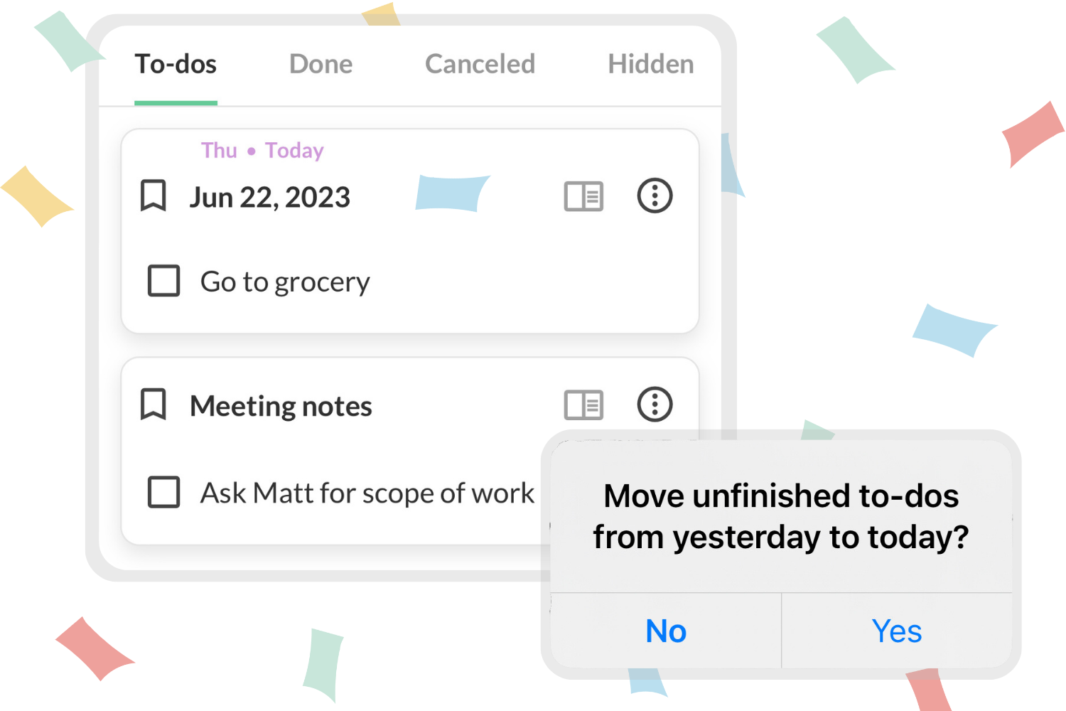 Part of a User Interface Twos