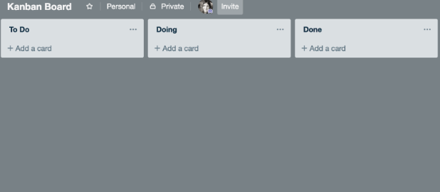 Trello board