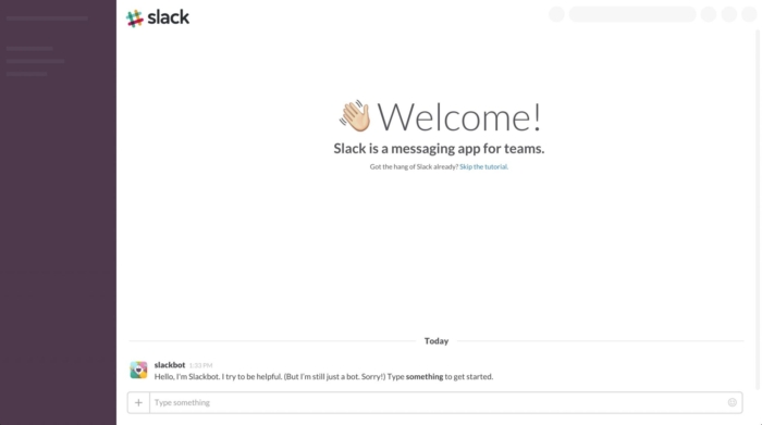 Slack onboarding
