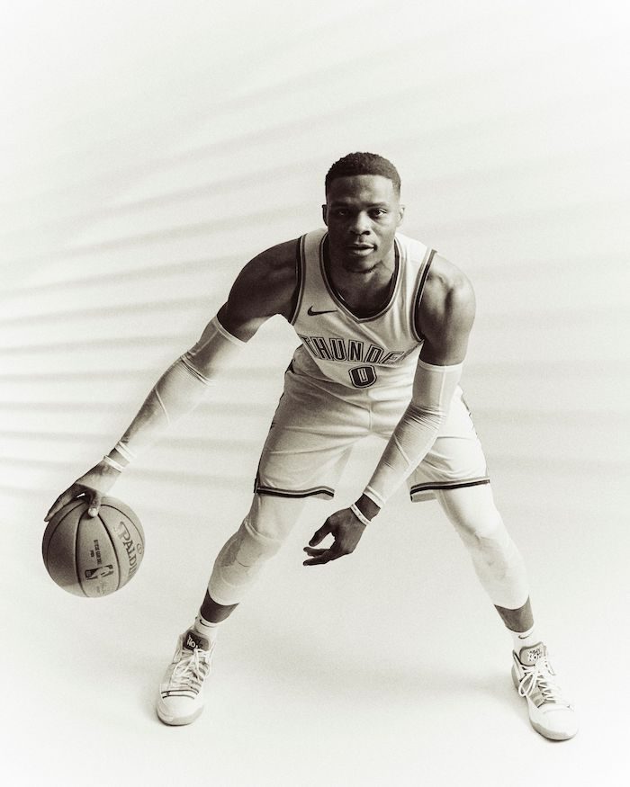 Russell Westbrook by Jeremy Cowart