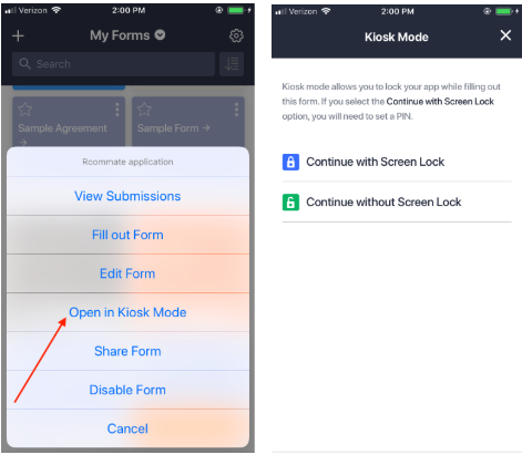 online forms
