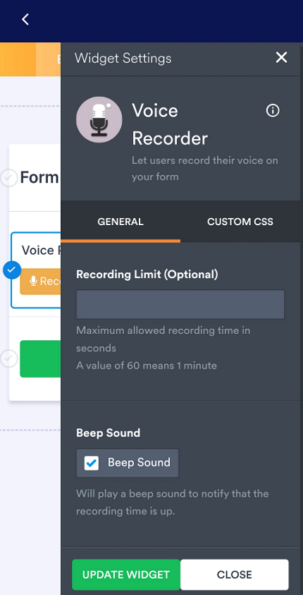 jotform-mobile-forms-app-form-voice-recorder-widget-settings