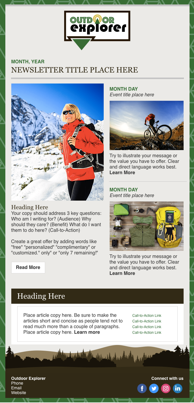 Creating newsletters for your health and fitness business Image-3