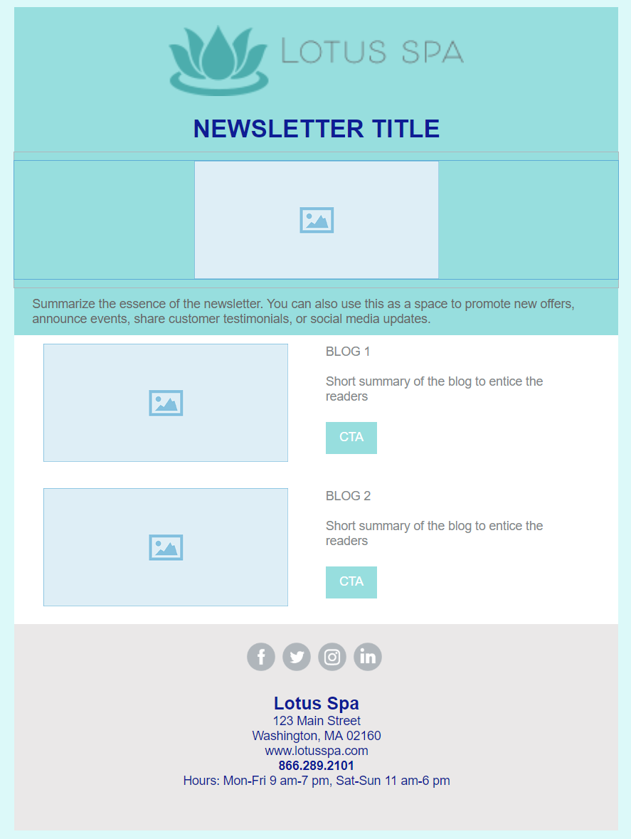 Creating newsletters for your health and fitness business Image-2