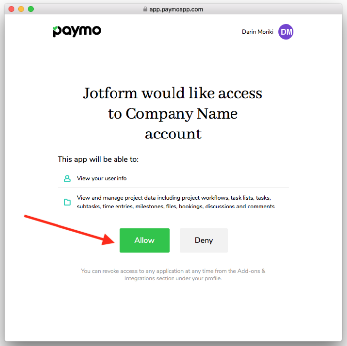 Introducing a new Paymo integration Image-5