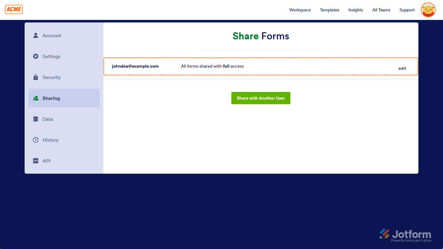How to Share Forms With Other Users in Jotform Enterprise Image-7