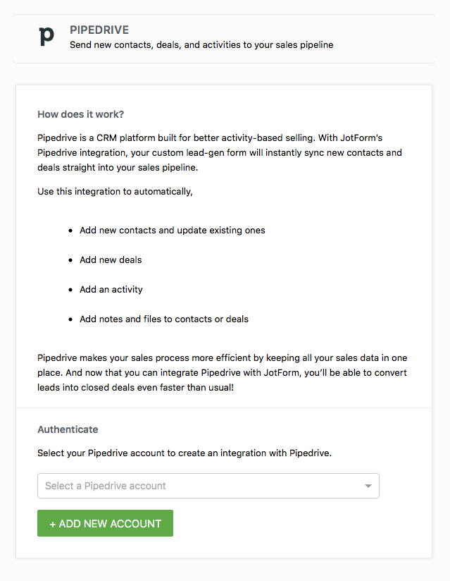 Announcing a Pipedrive + Jotform integration Image-9