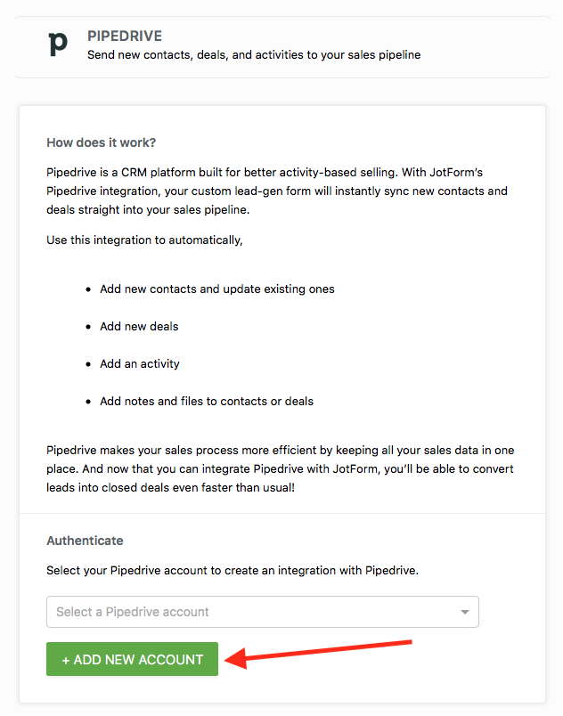 Announcing a Pipedrive + Jotform integration Image-15