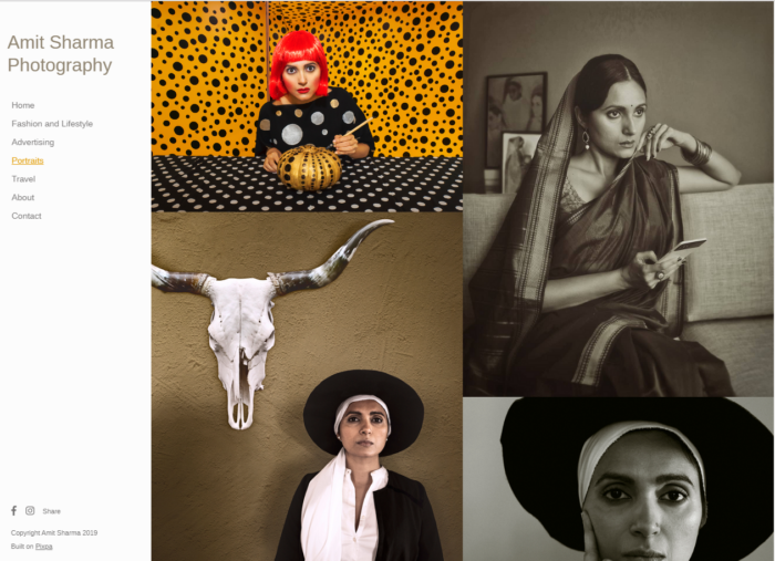 Amit Sharma's photography website
