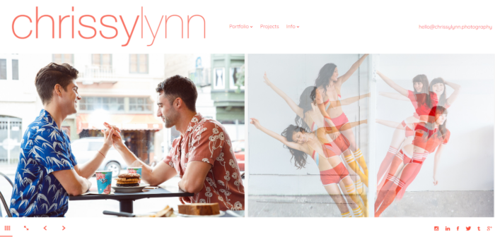 Photographer Chrissy Lynn's website