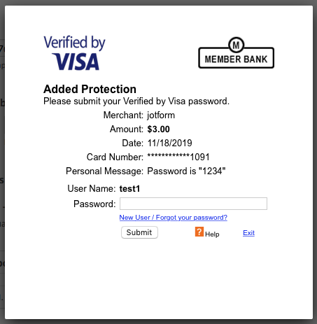 identity verification prompt