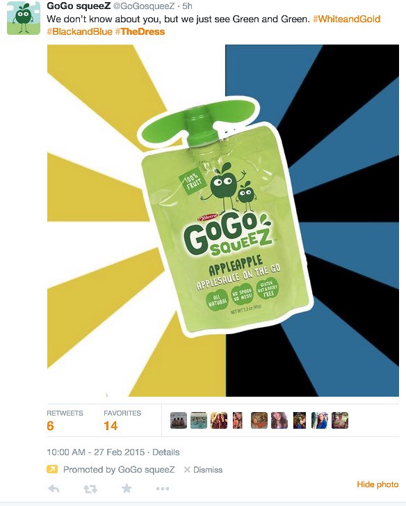 gogo squeez tweet