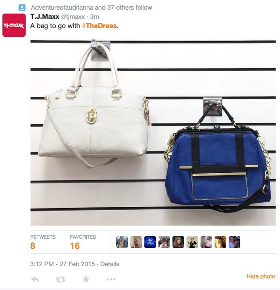tj max bags
