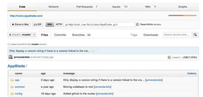 github navigation