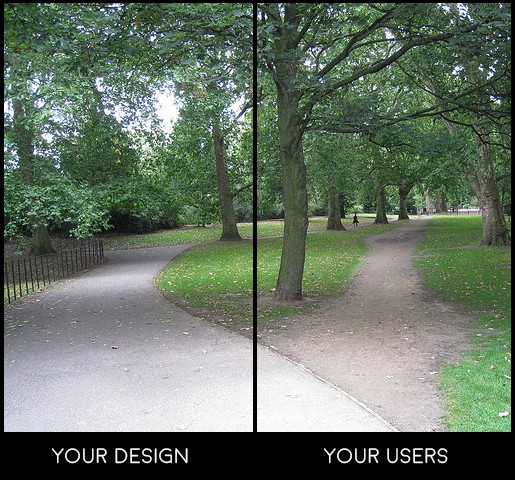 road in the park