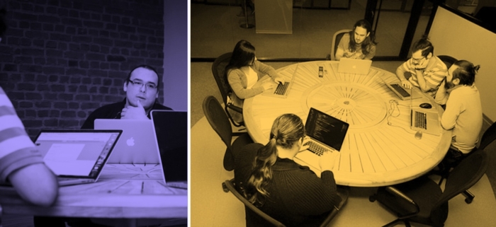 a design meeting