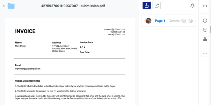 Document Created in the Jotform PDF Editor 