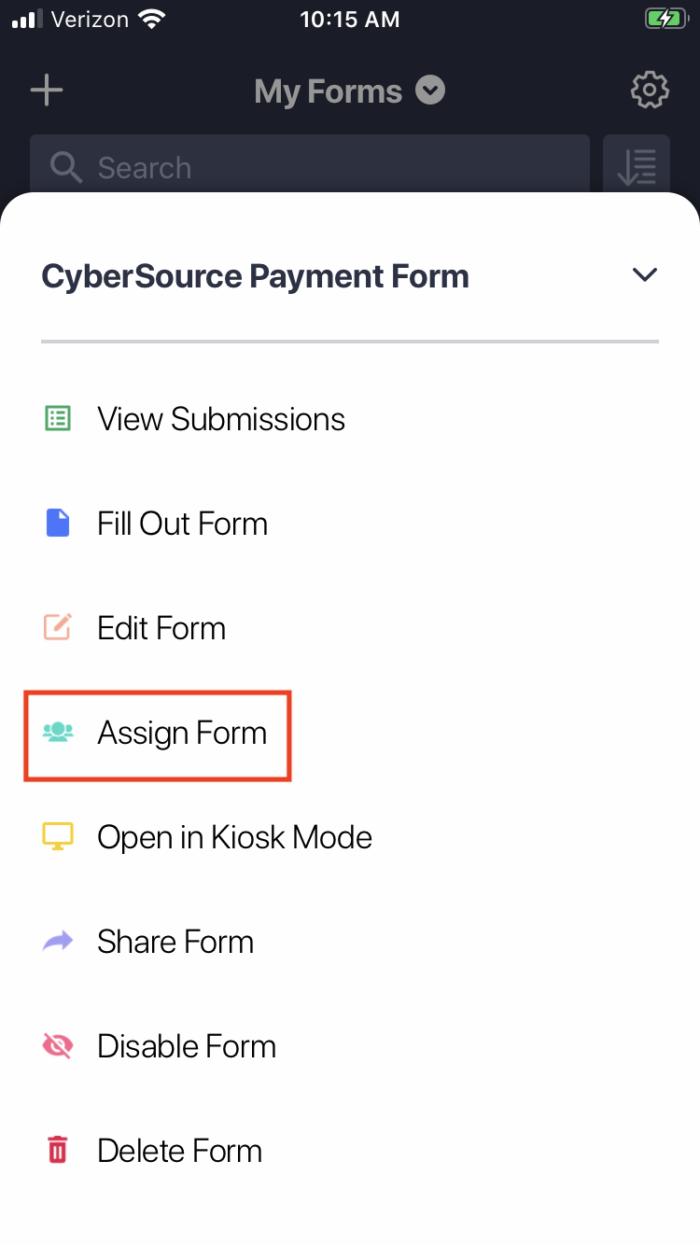 Assign forms in Jotform to improve collaboration Image-1