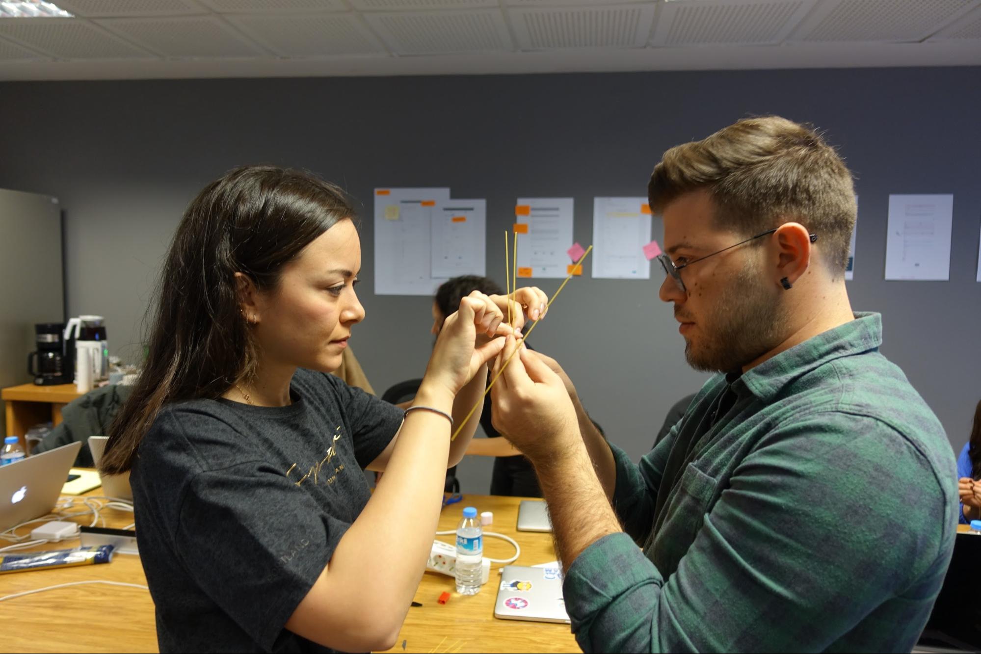 spaghetti challenge for team building