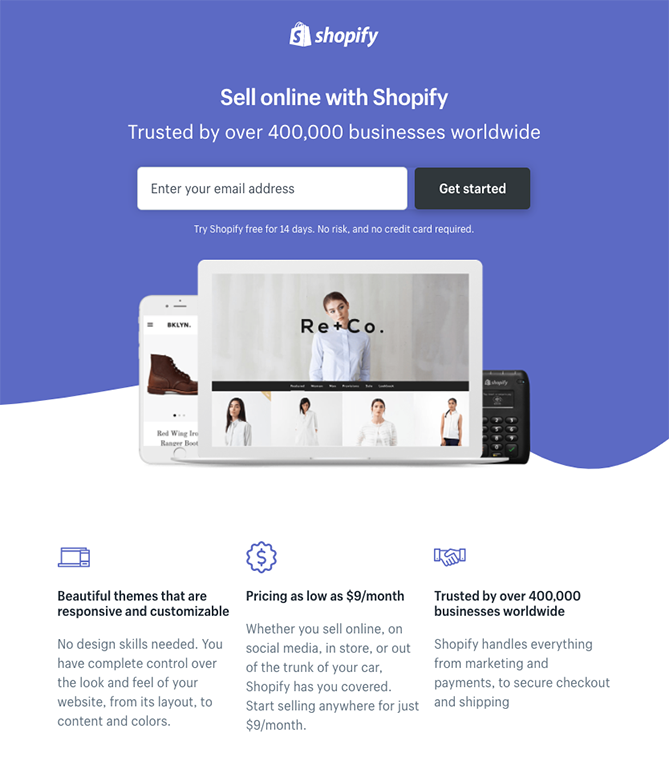 8 landing page examples Image-1