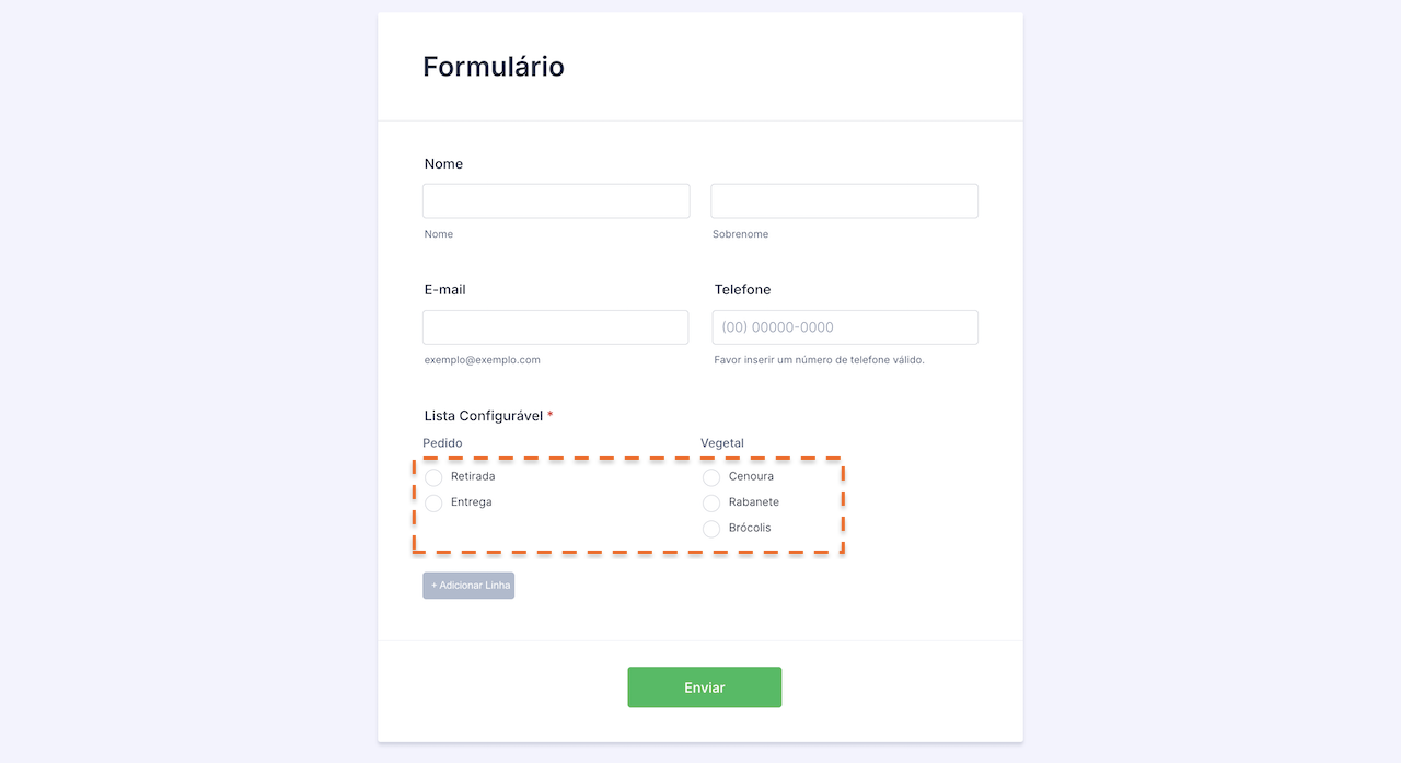 Escolha Única