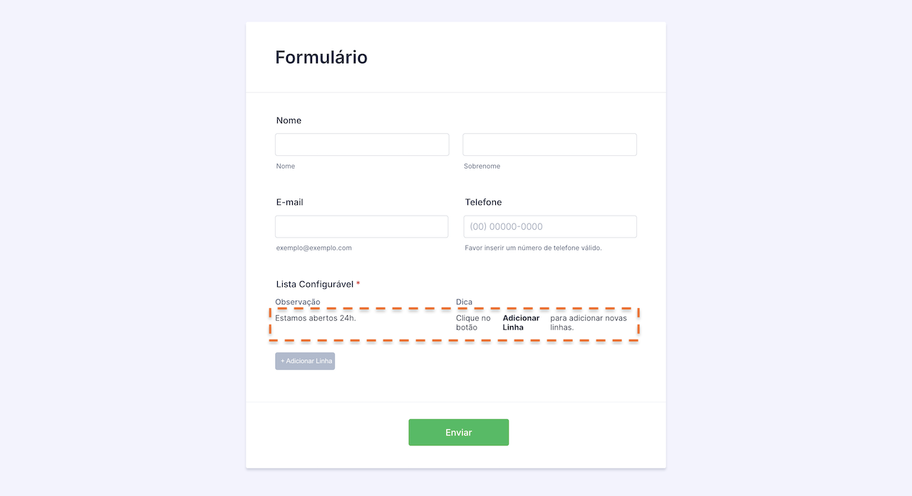 Texto Estático
