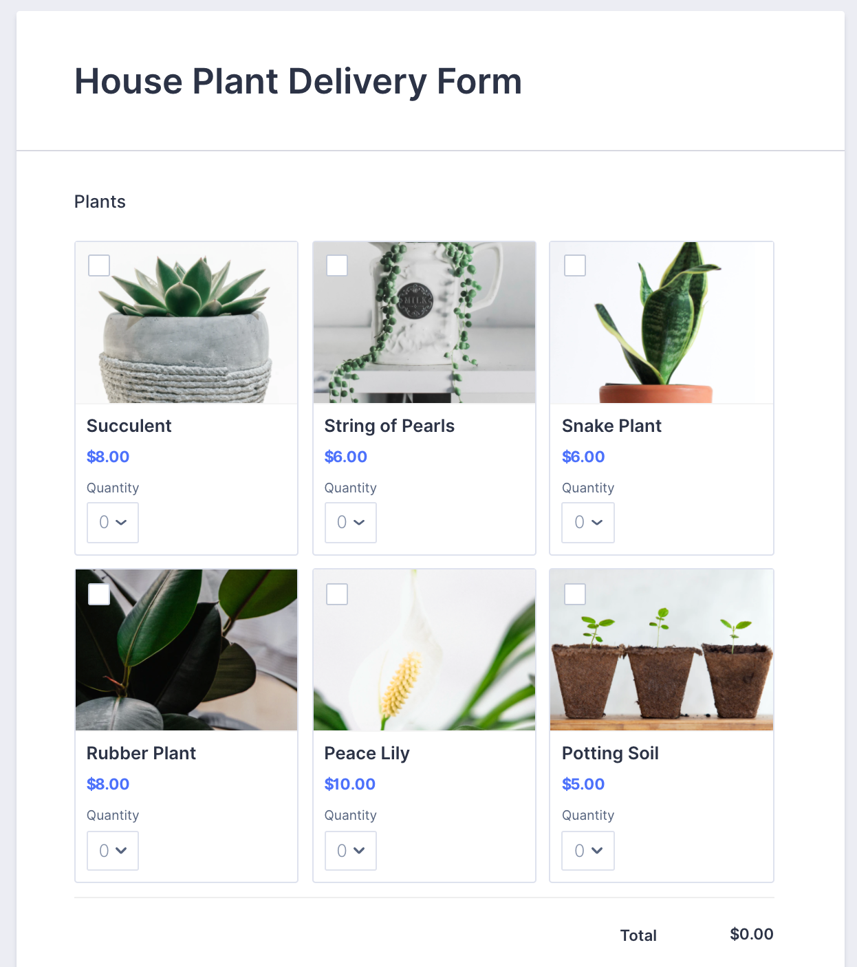 Introducing new card view display options for product order forms Image-2