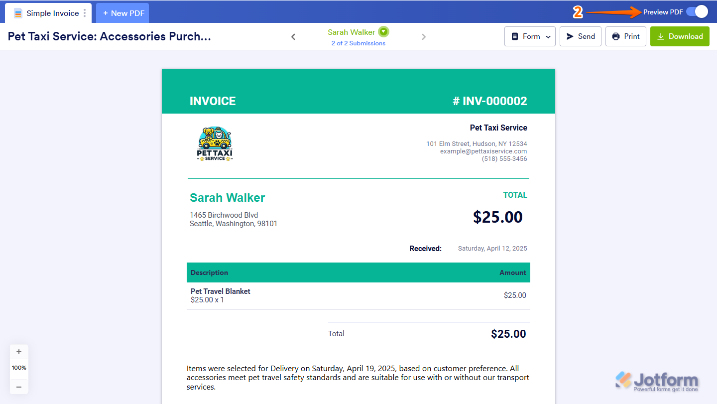 How to Generate an Invoice for Your Payment Form Image-6