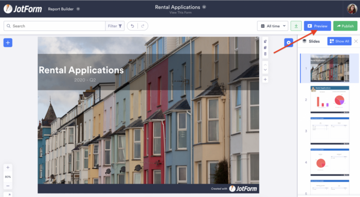 How to present results and gain support with Jotform Report Builder Image-7