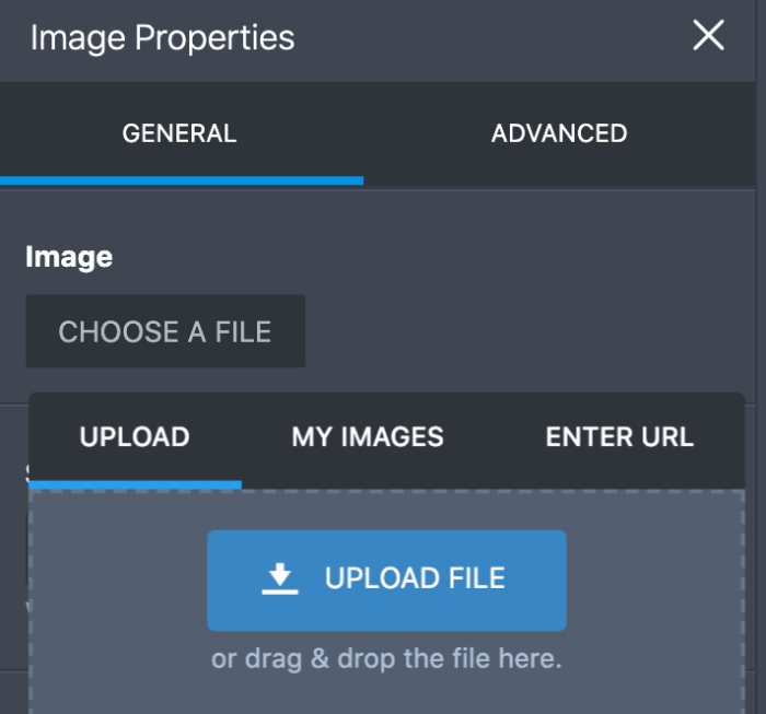 Image element in Form Builder