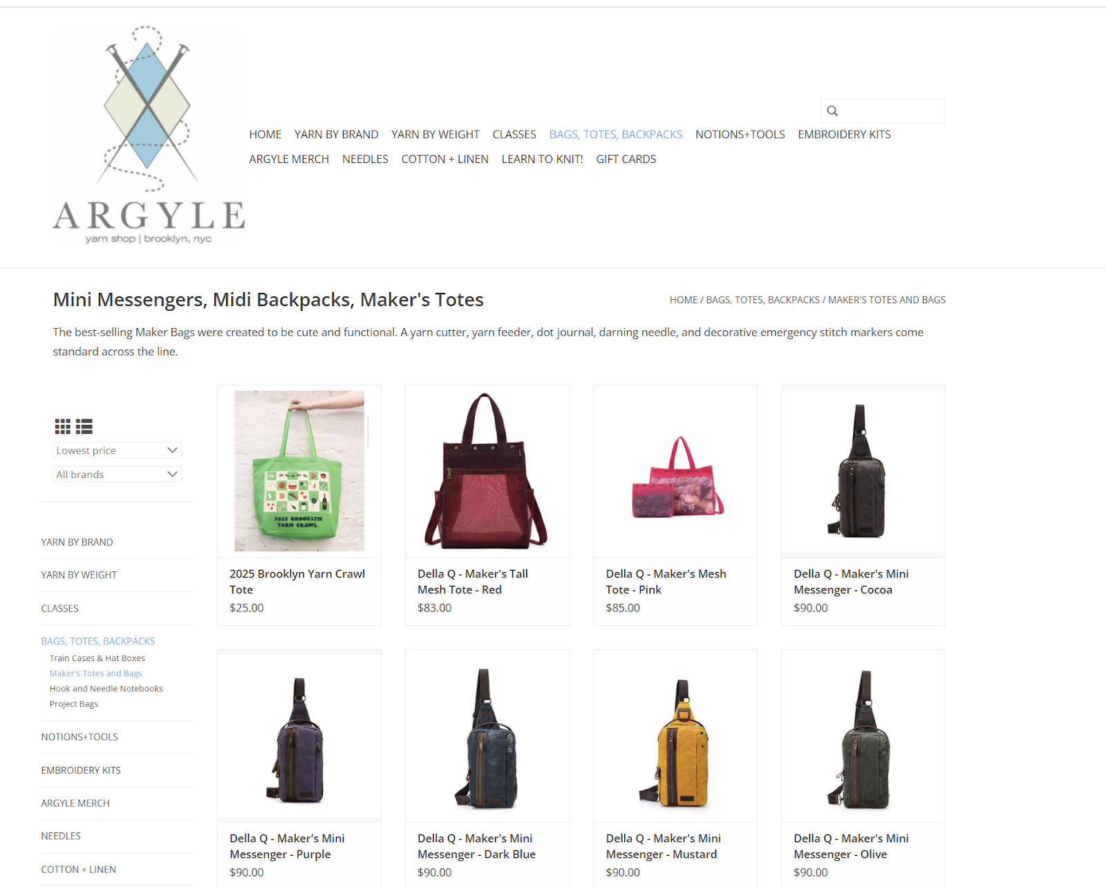 Argyle Weebly Store