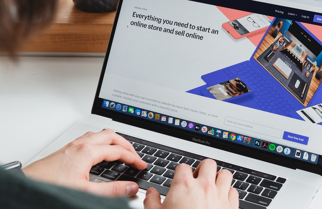 an online shopping website builder