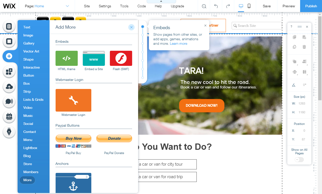 Wix Store Builder
