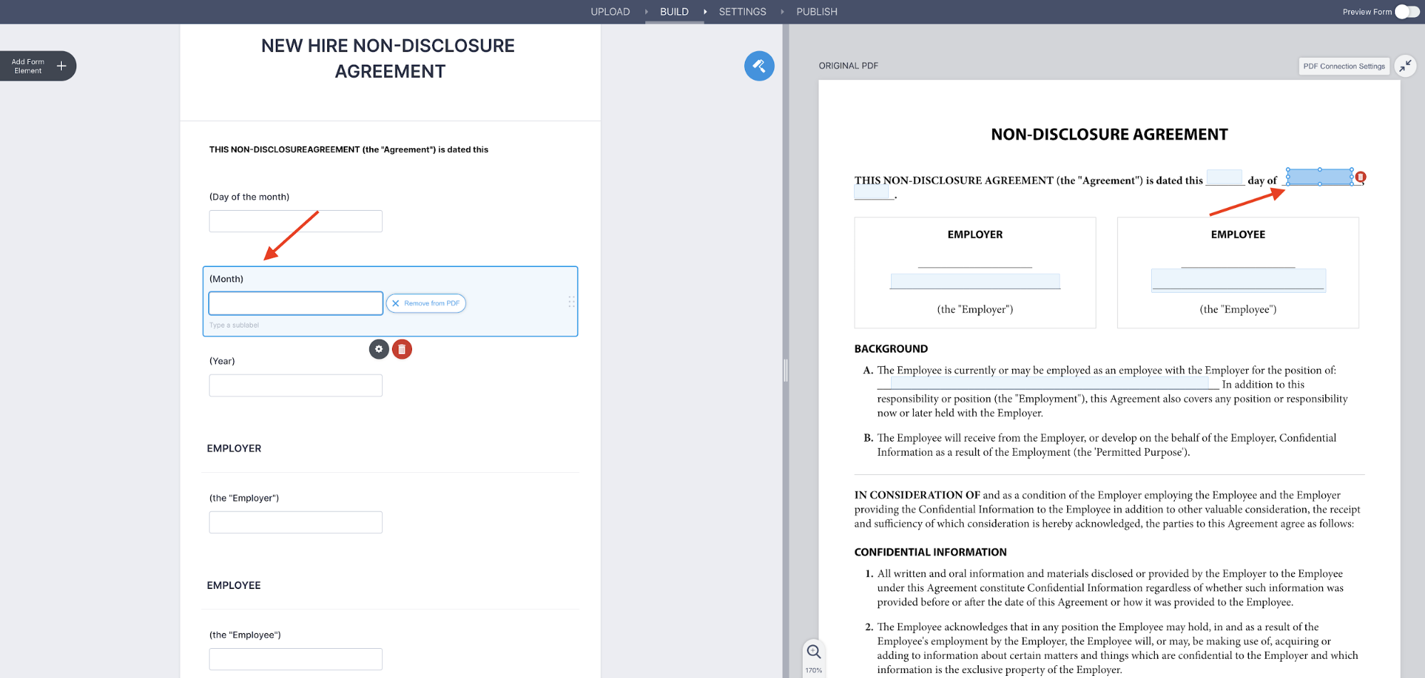How to use Jotform Smart PDF Forms for NDA collection Image-1