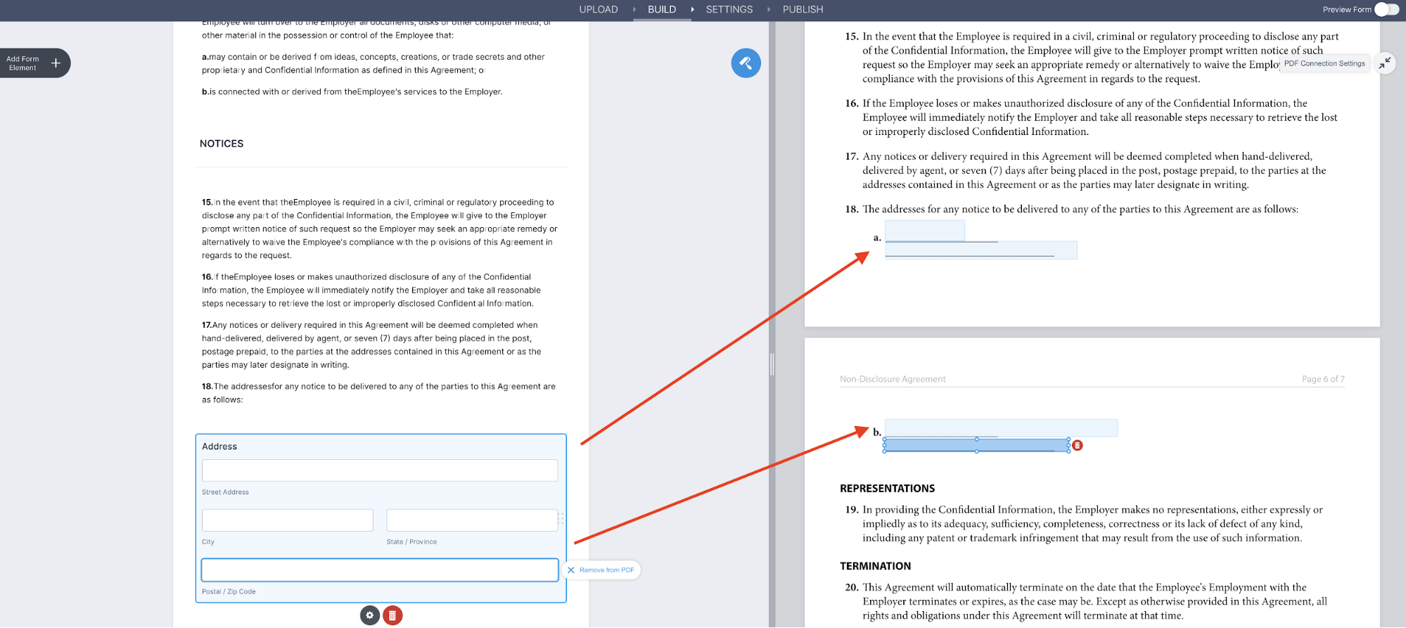 How to use Jotform Smart PDF Forms for NDA collection Image-3