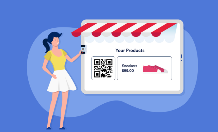 Encaisser des paiements par QR code